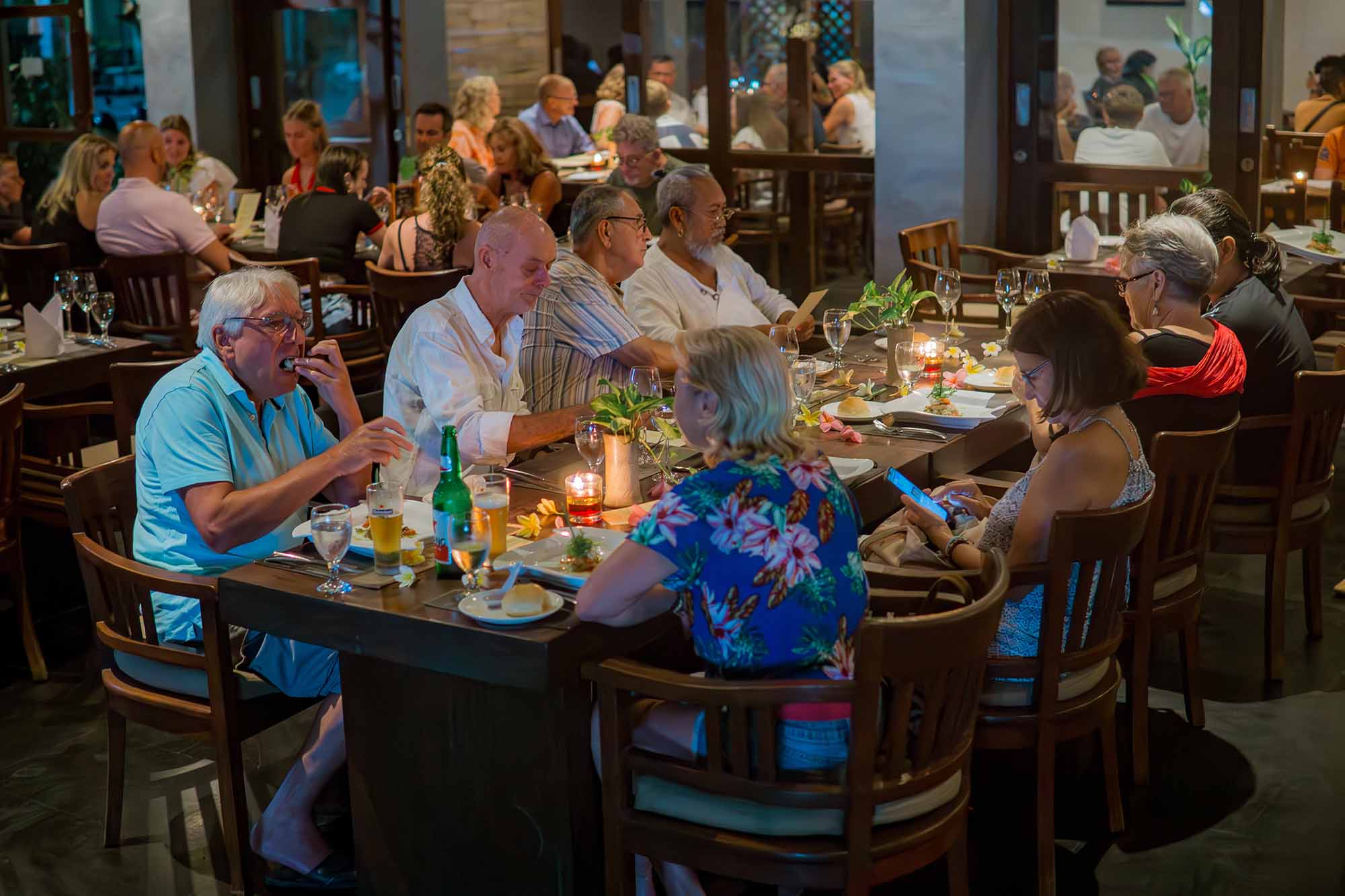 Square Restaurant in Senggigi Lombok